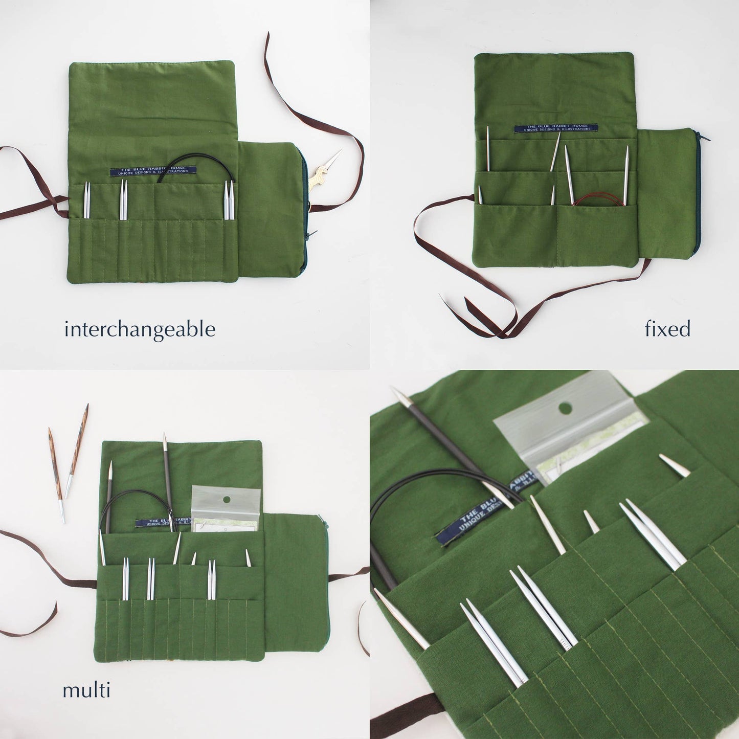 Rosie the Dog | Needle Case | Pencil Roll (Co: Multi