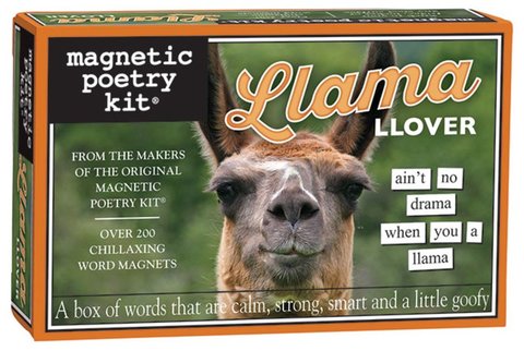 Llama Llover | Magnetic Poetry Set