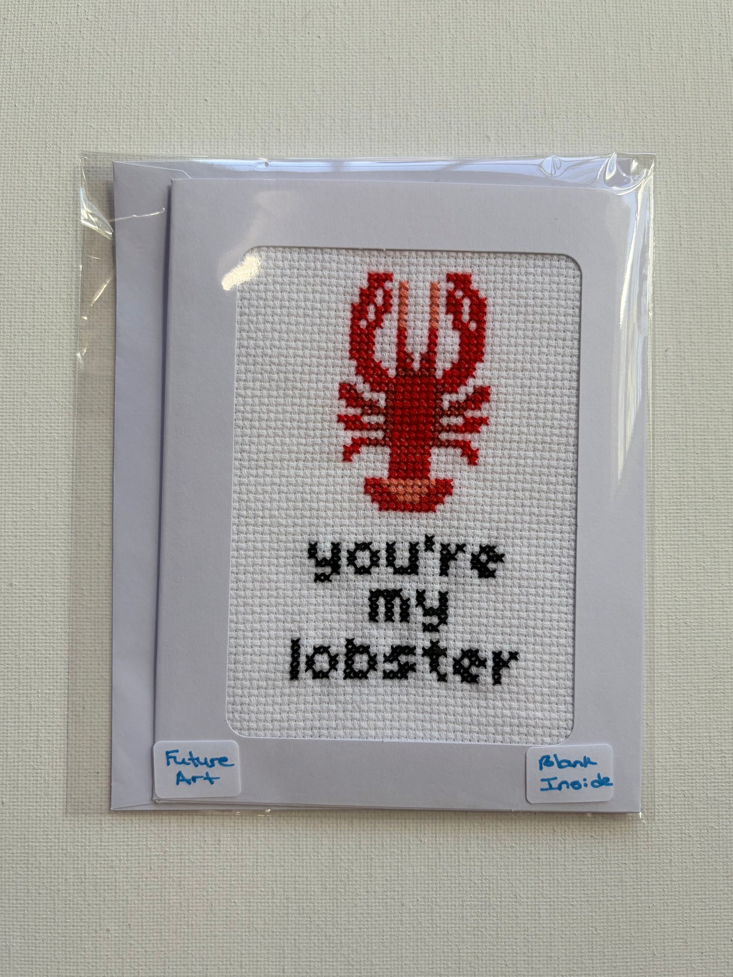 Cross Stitch Card Art