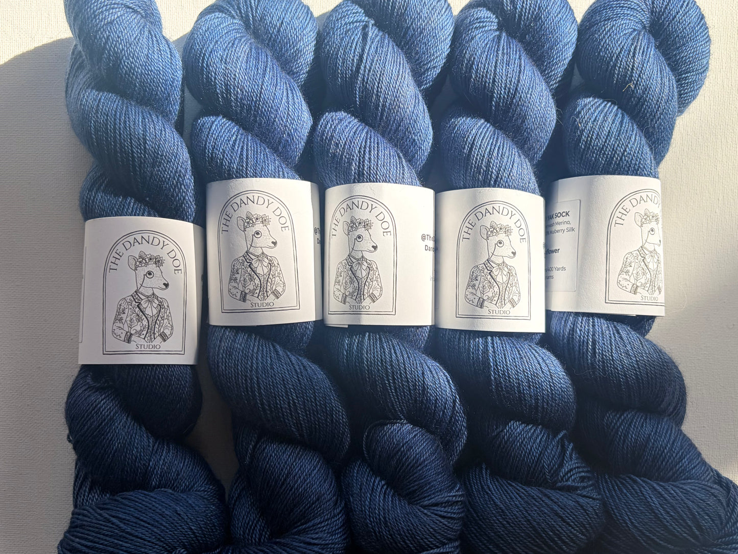 Silky Yak Sock | Fingering | SW Merino, Yak, Mulberry Silk