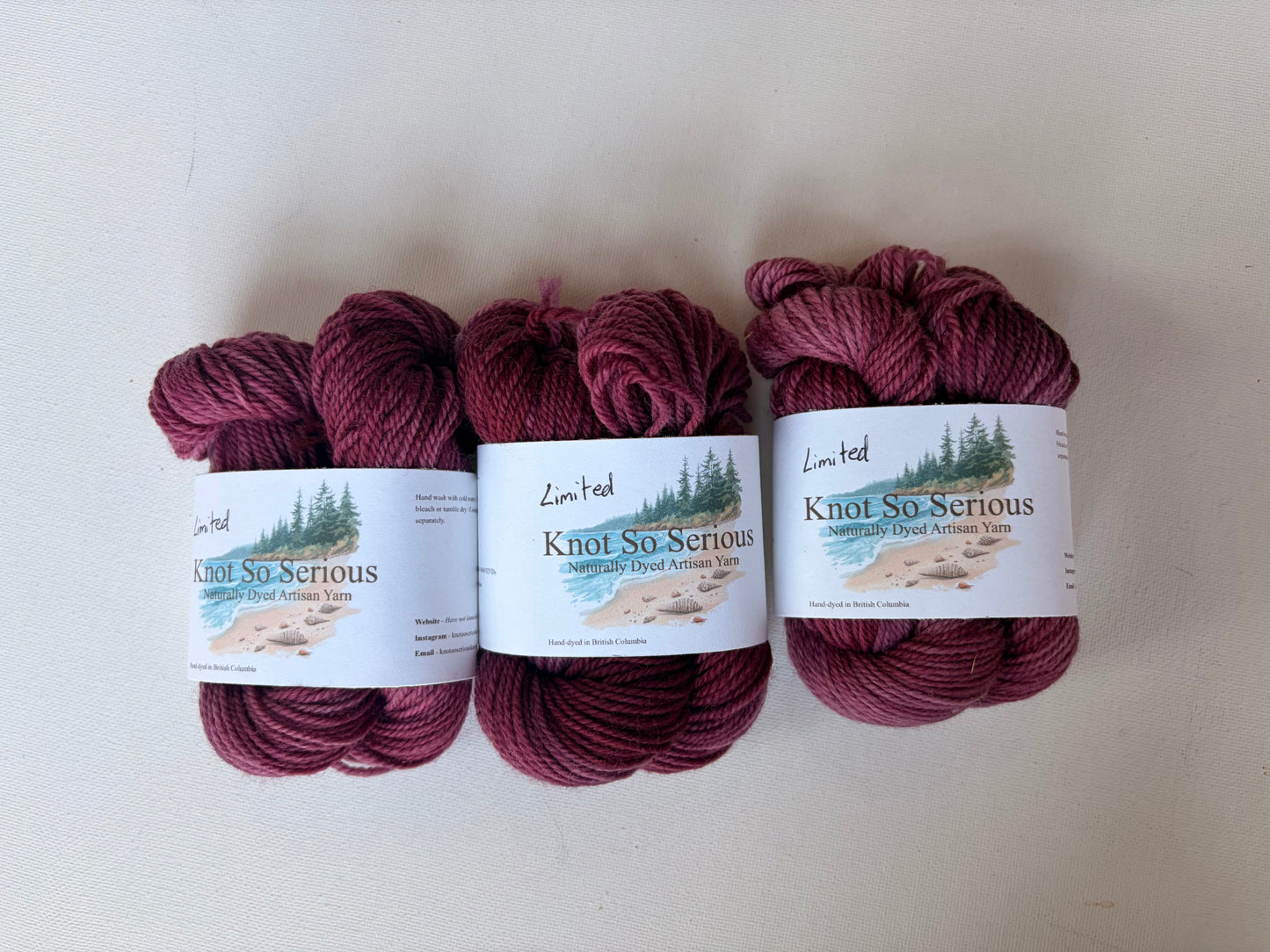Naturally Dyed Yarn Minis | Fingering | SW Merino/Nylon