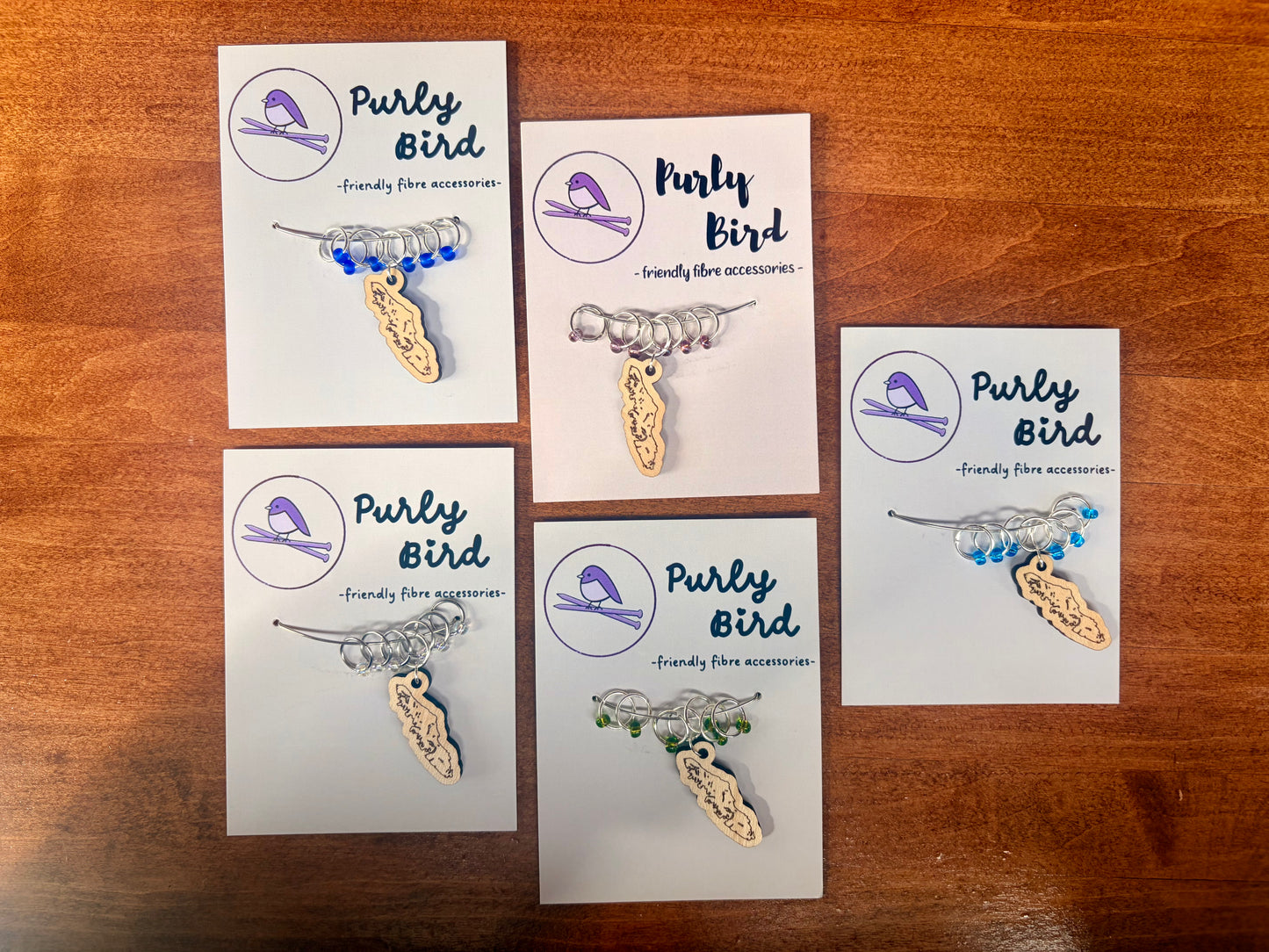 Vancouver Island Stitch Markers