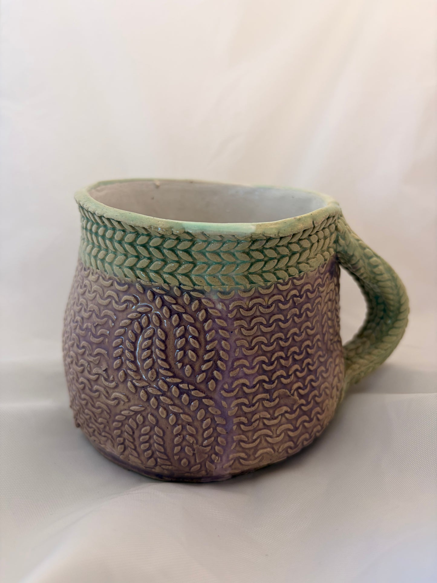 Slouchy Sweater Texture Mug