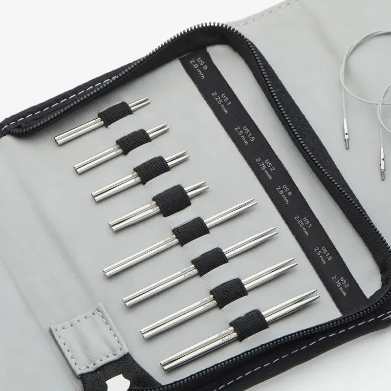 Stelo Petite IC Needle Sets in Case (2"- 3") & (4"- 5")