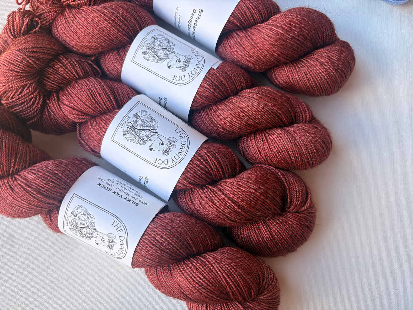 Silky Yak Sock | Fingering | SW Merino, Yak, Mulberry Silk