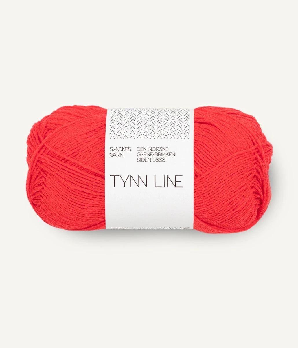Tynn Line | Fingering | Cotton, Viscose, Linen