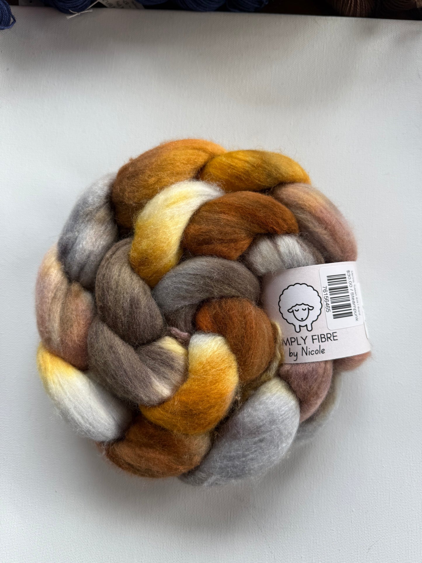 Merino, Tussah Silk | Braid | 100g