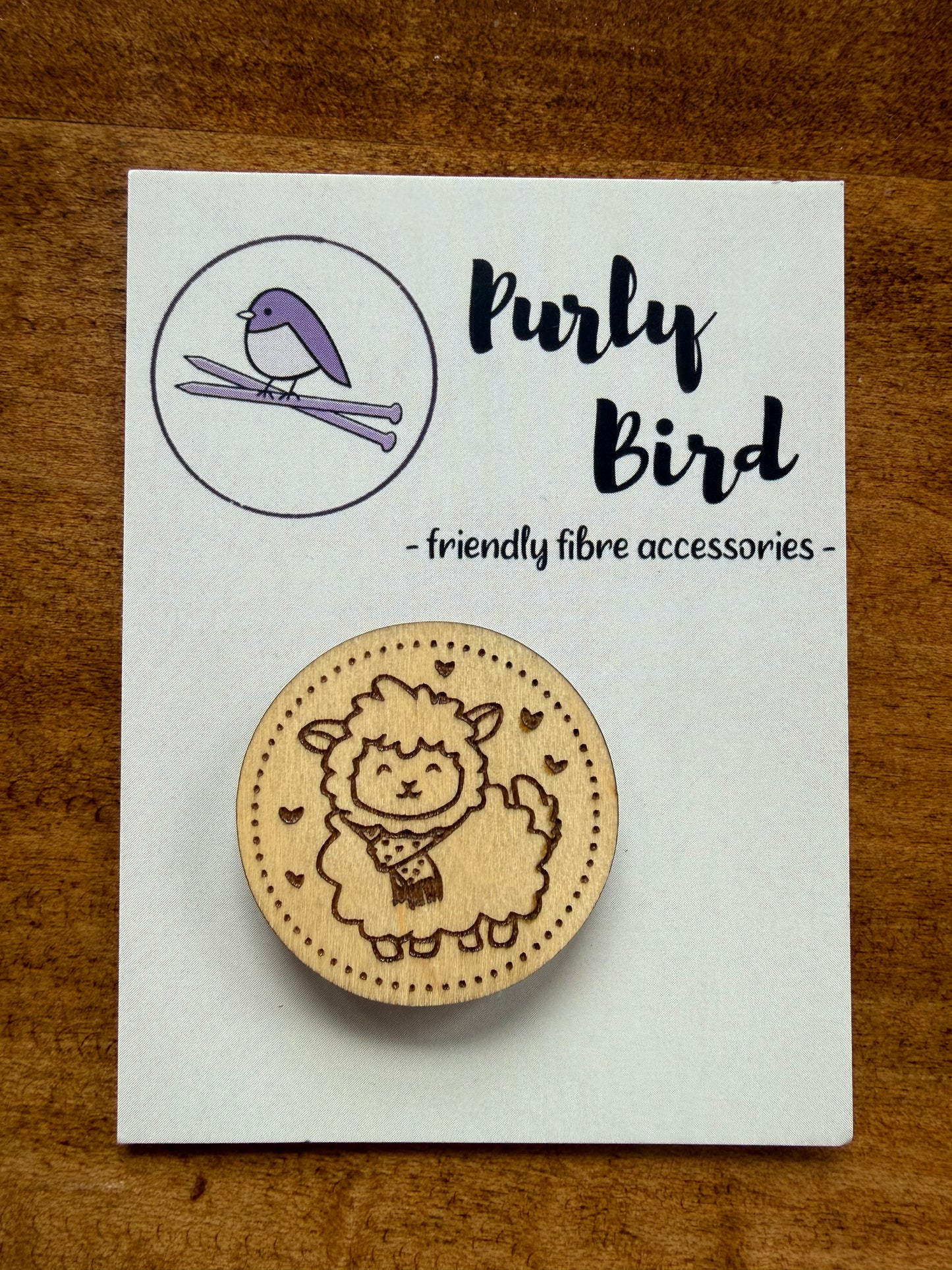 Sheep Needle Minder | Wooden