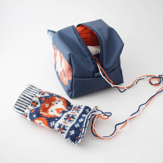 Minerva the Halloween Cat | Makeup Bag | Cosmetic Bag