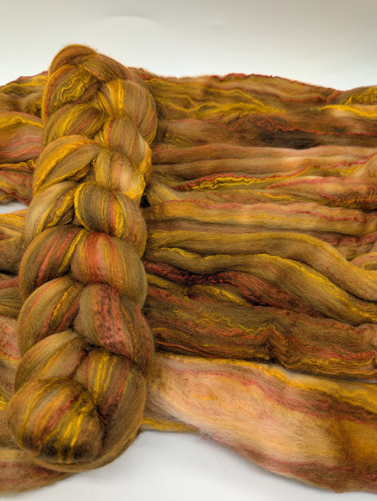 80/20 Hand Dyed Polwarth/Bamboo 100g