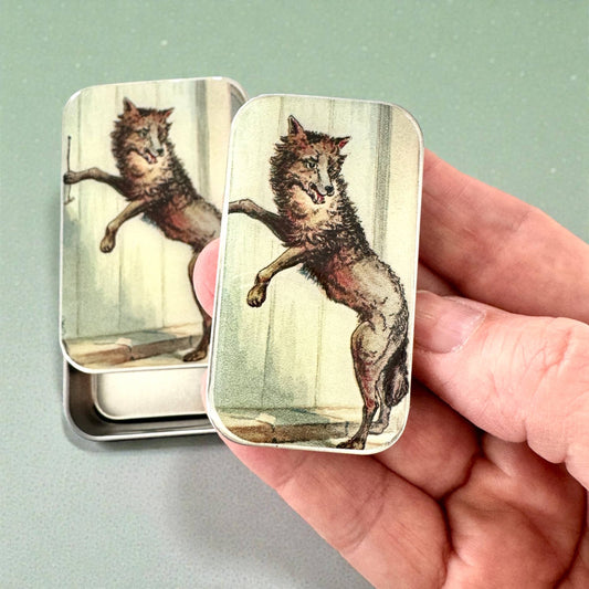 The Wolf at the Door | Notions Tin (Small)