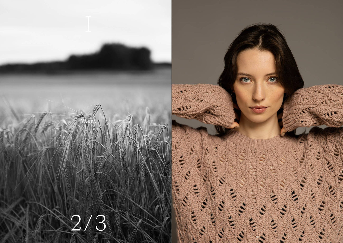 Nordic Textures in Crochet Garments | Linda Skuja