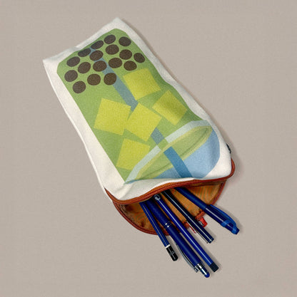Bubble Tea Canvas Zipper Pouch/Pencil Case