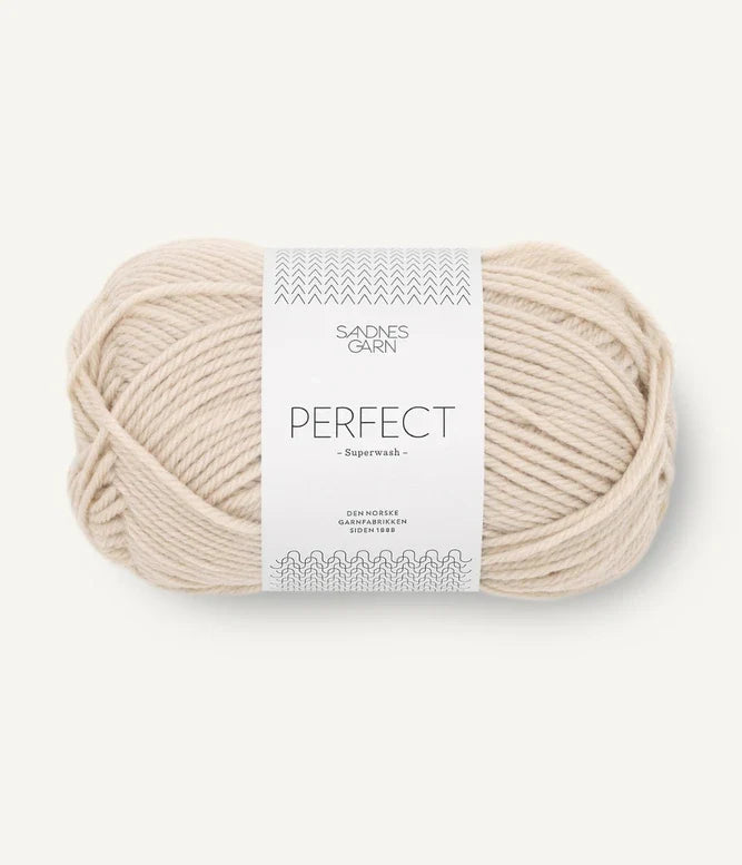 Perfect | 80% SW Wool, 20% Nylon | Worsted/DK