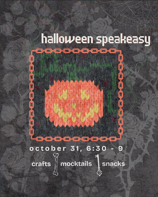 Halloween Speakeasy Night | Crafts, Mocktails & Snacks | October 31, 6:30 - 9