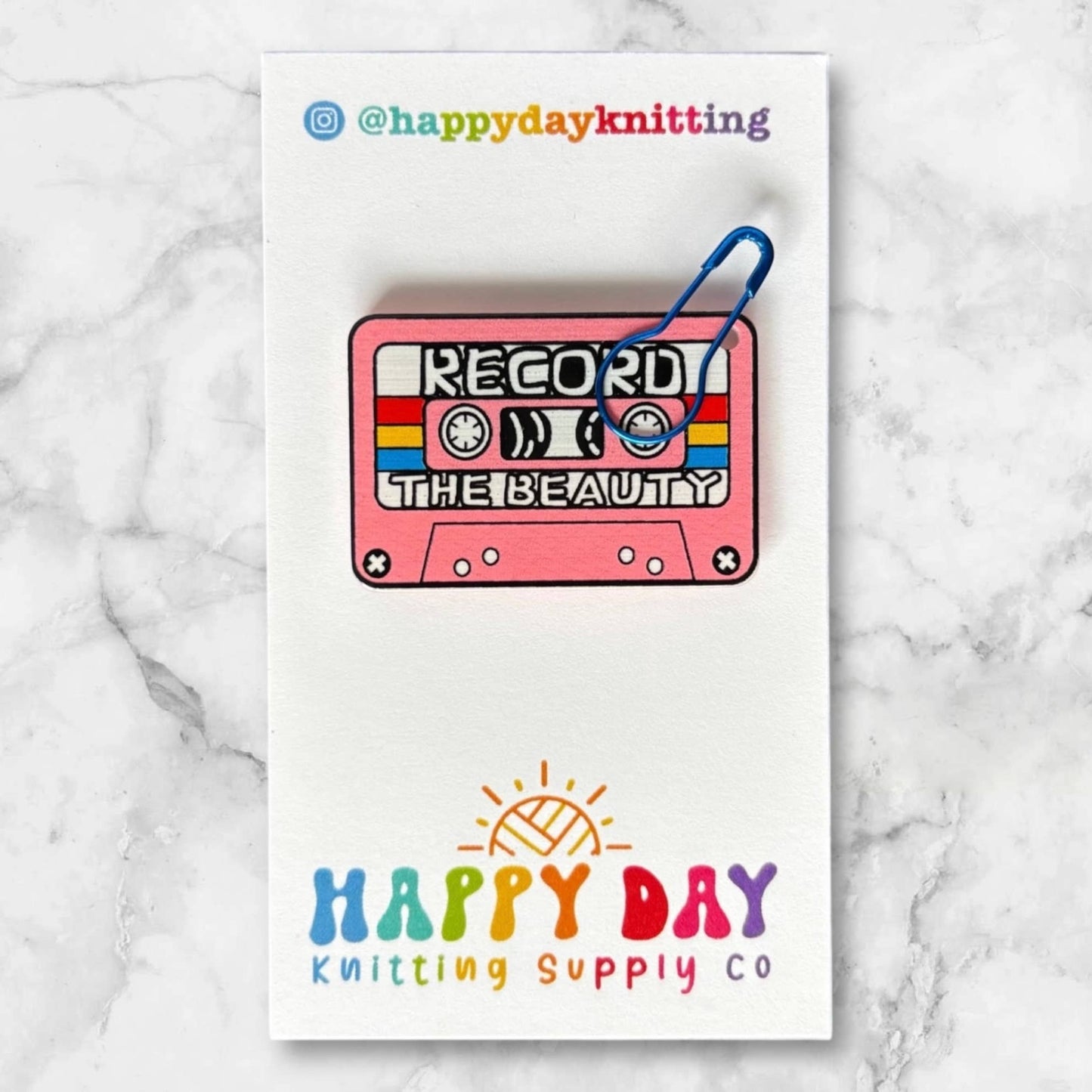 Needle & Stitch Marker Minder - Mixtape