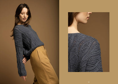 Nordic Textures in Crochet Garments | Linda Skuja