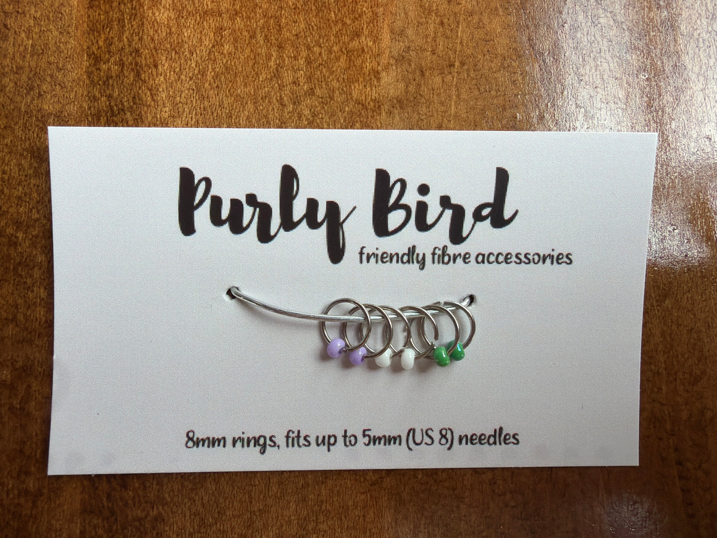 8mm Stitch Marker Set | LGBTQIA Flags
