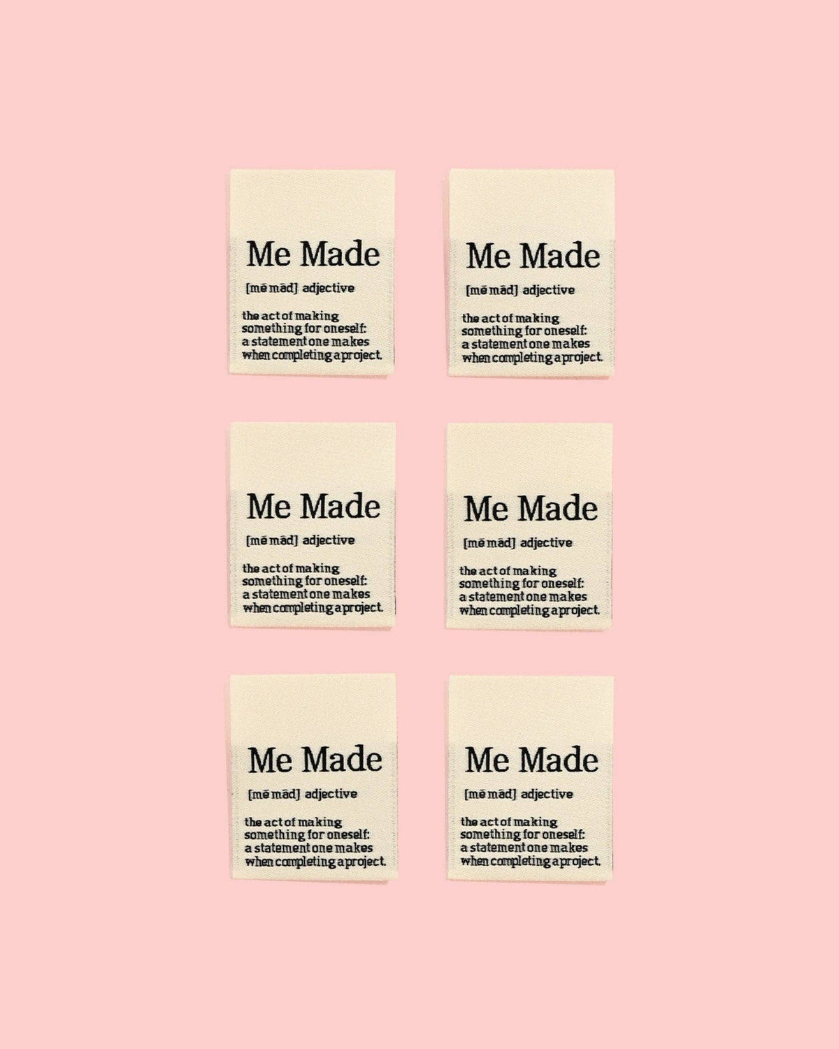 Me Made Definition Woven Labels | Garment Tag
