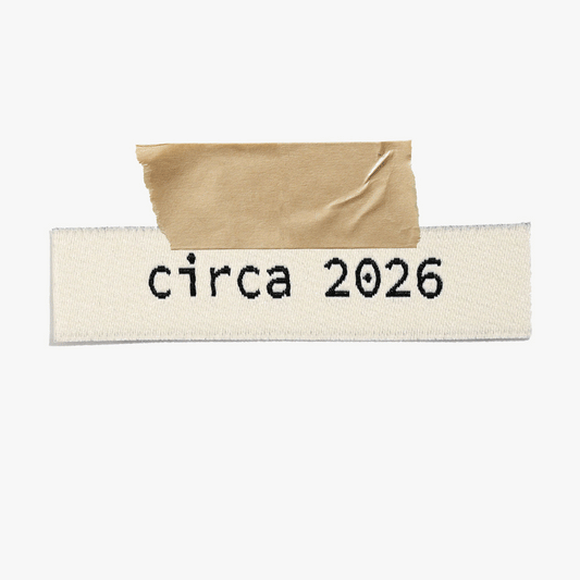 Circa 2026 Woven Labels