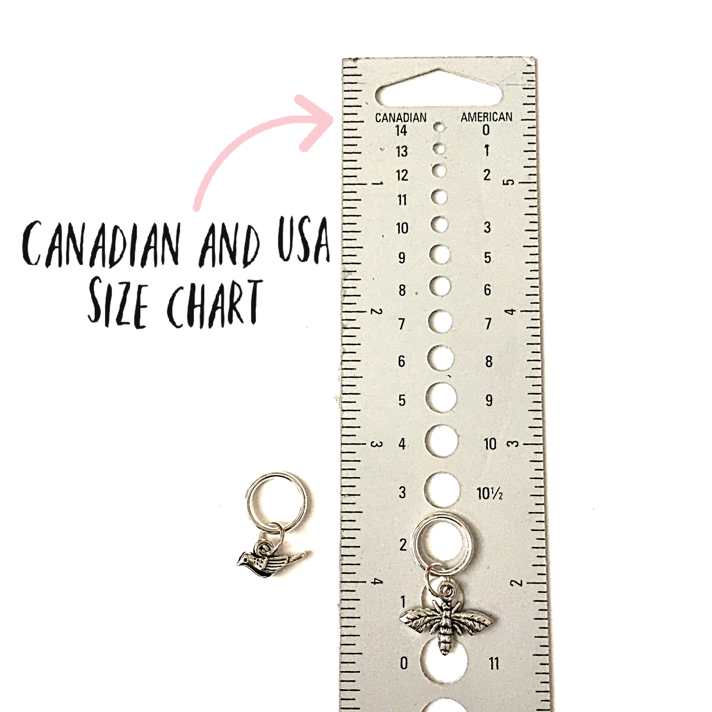 Birds and Bees | Stitch Markers