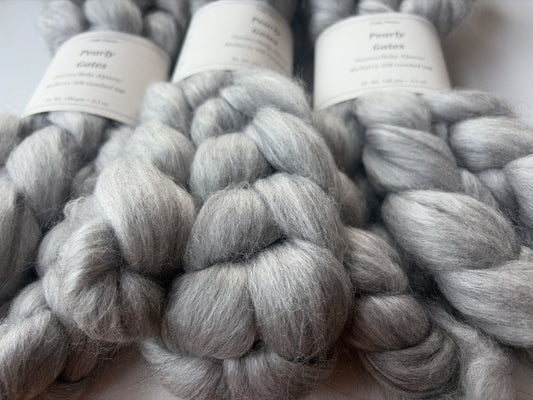 Hogget Haunui, Baby Alpaca, Mulberry | 20.3 micron combed top