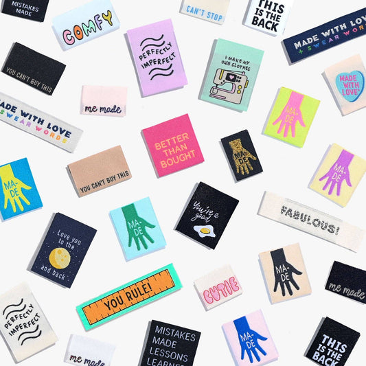 Mystery Woven Label Packs