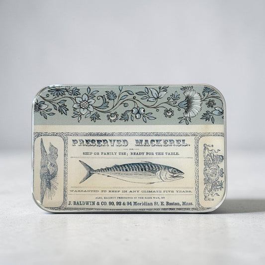 Tinned fish notions tin