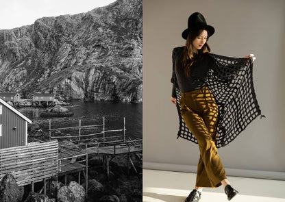Nordic Textures in Crochet Garments | Linda Skuja