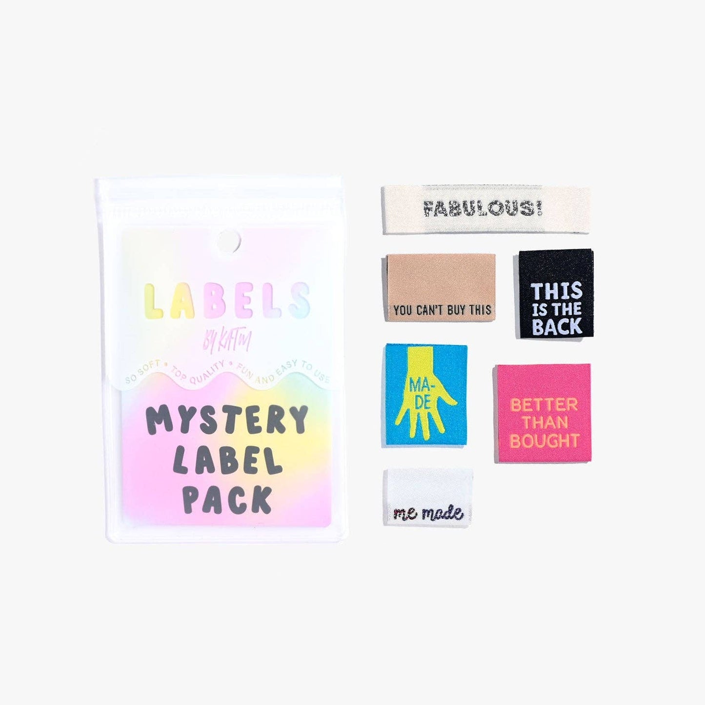 Mystery Woven Label Packs