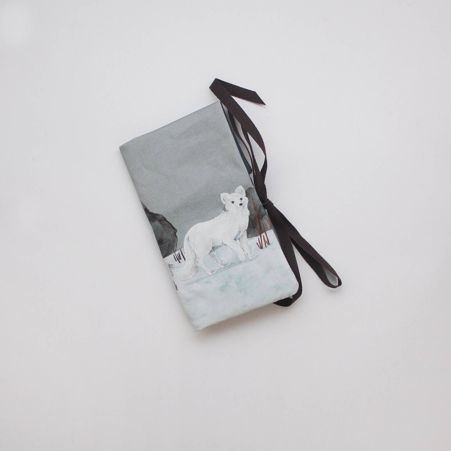 Noah the Polar Fox | Needle Case | Pencil Case | Pencil Roll