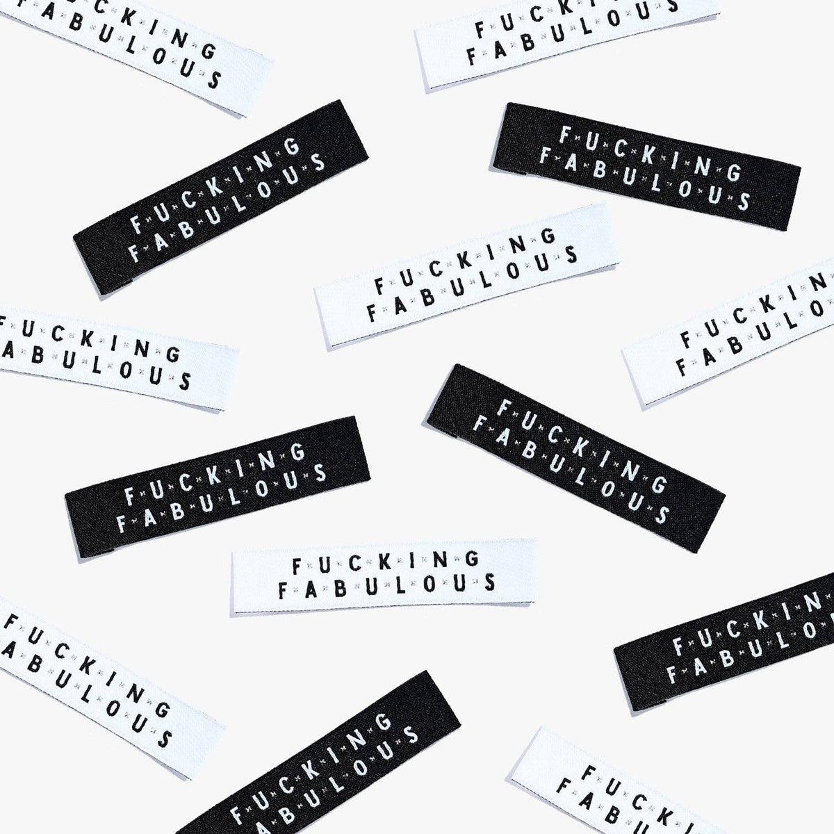 Fucking Fabulous Woven Labels | Garment Tags