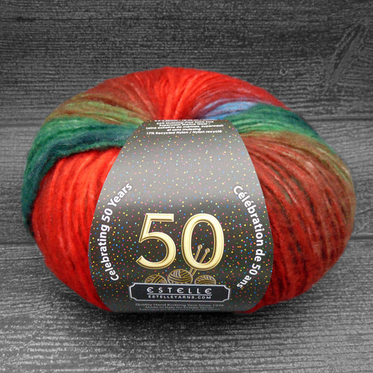 Estelle 50 | SW Merino, Recycled Nylon | Worsted