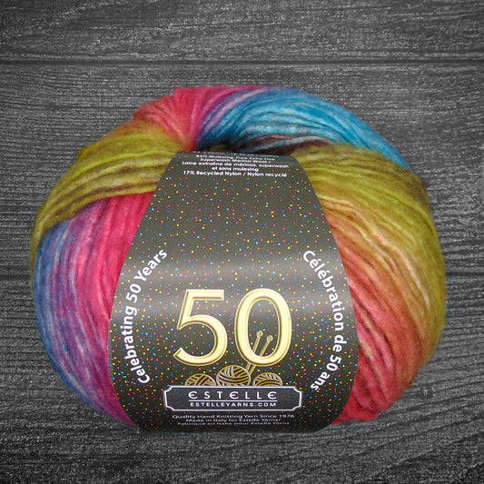 Estelle 50 | SW Merino, Recycled Nylon | Worsted