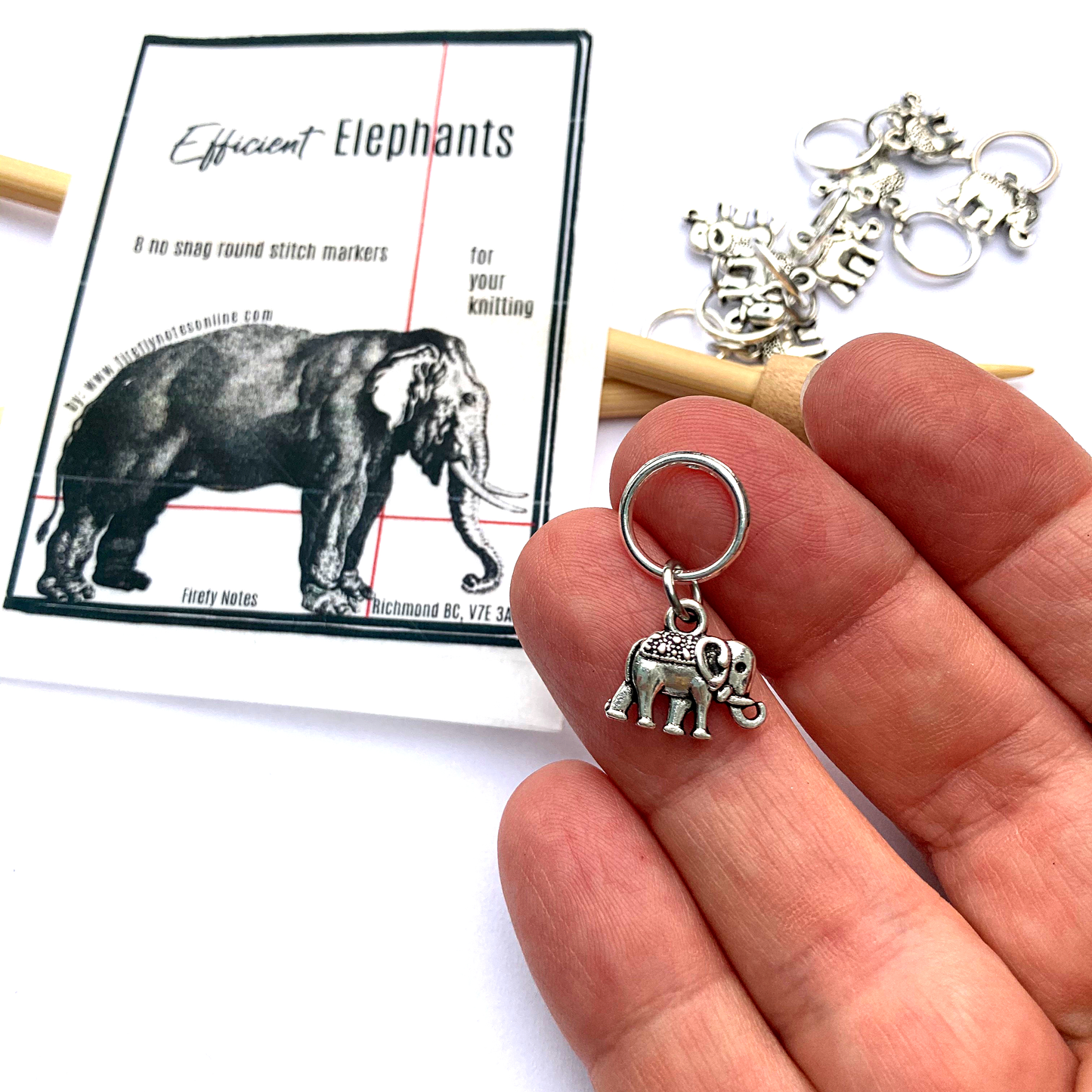 Elephant | Stitch Markers