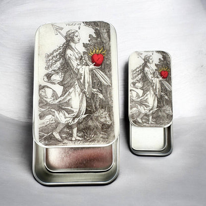 Venus & the Flaming Heart | Notions Tin (Large)