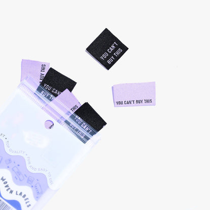 You Can't Buy This (Metallic) Woven Labels