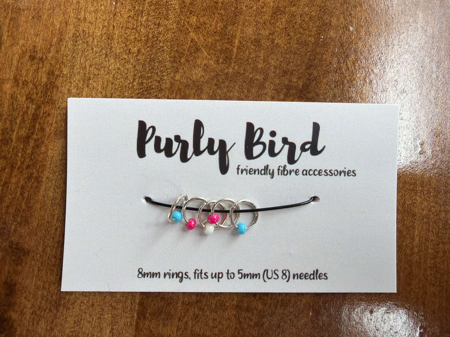 8mm Stitch Marker Set | LGBTQIA Flags