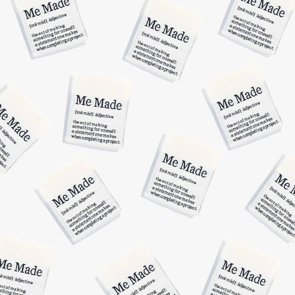 Me Made Definition Woven Labels | Garment Tag