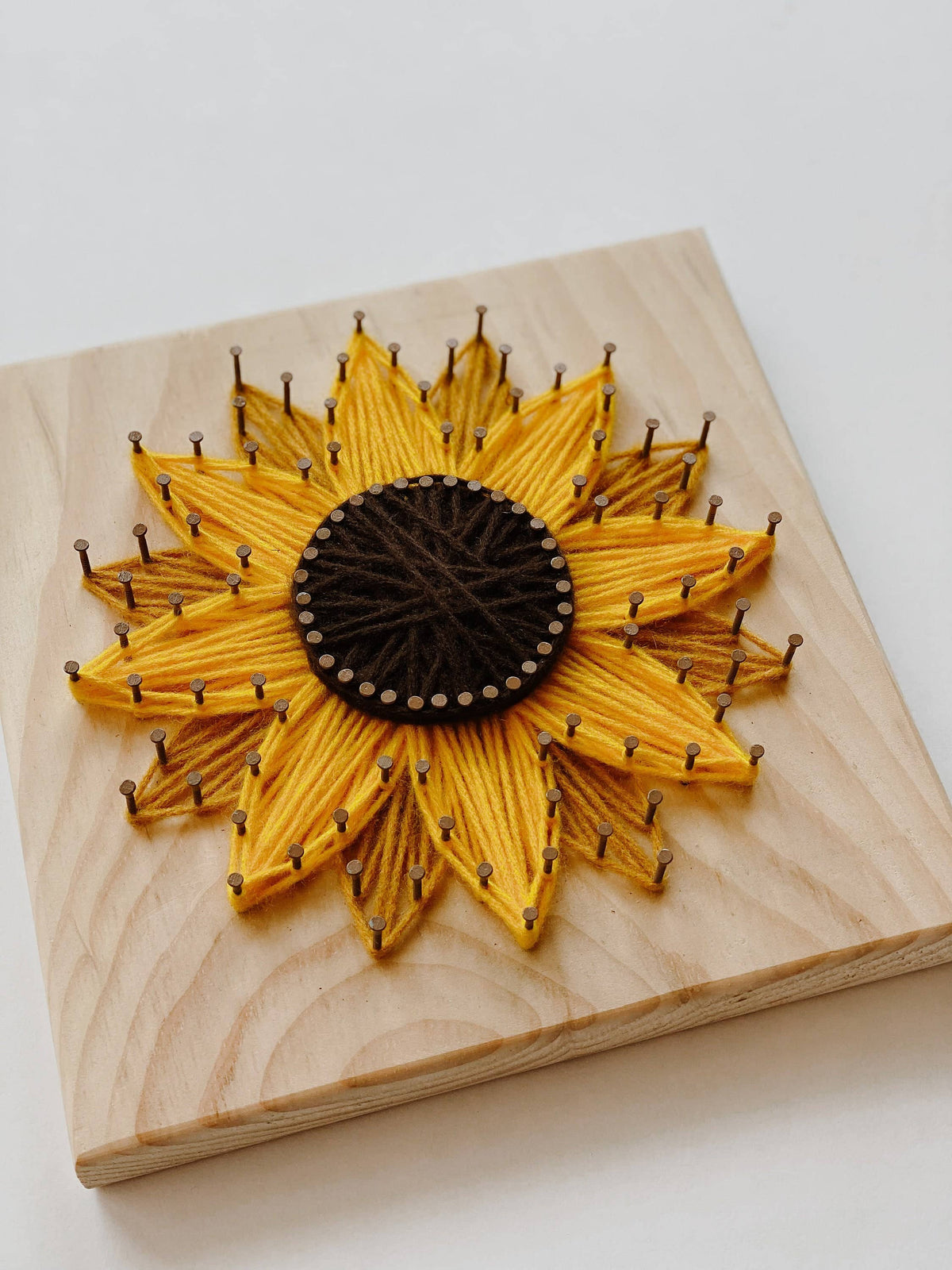 Sunflower DIY String Art Kit