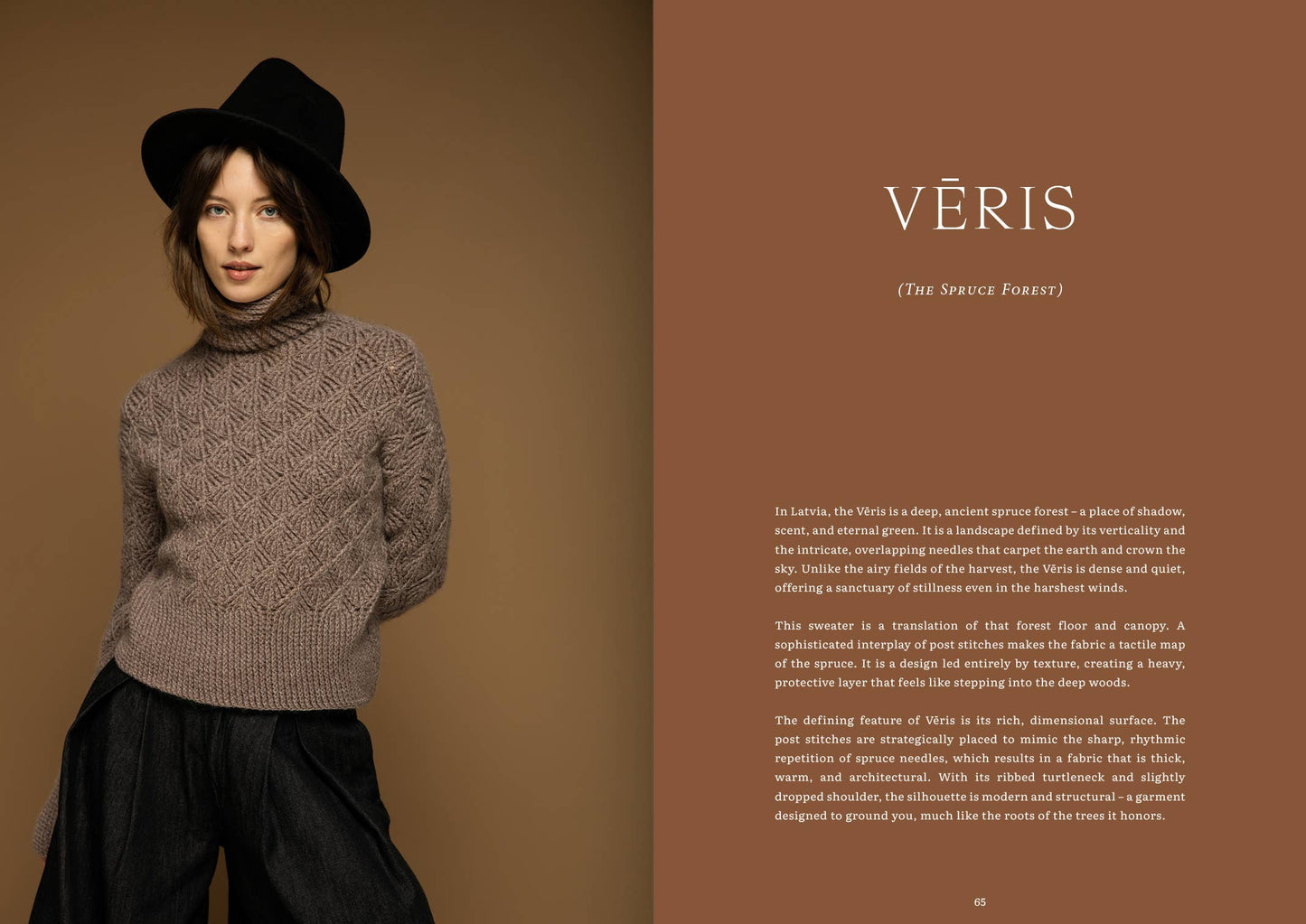 Nordic Textures in Crochet Garments | Linda Skuja