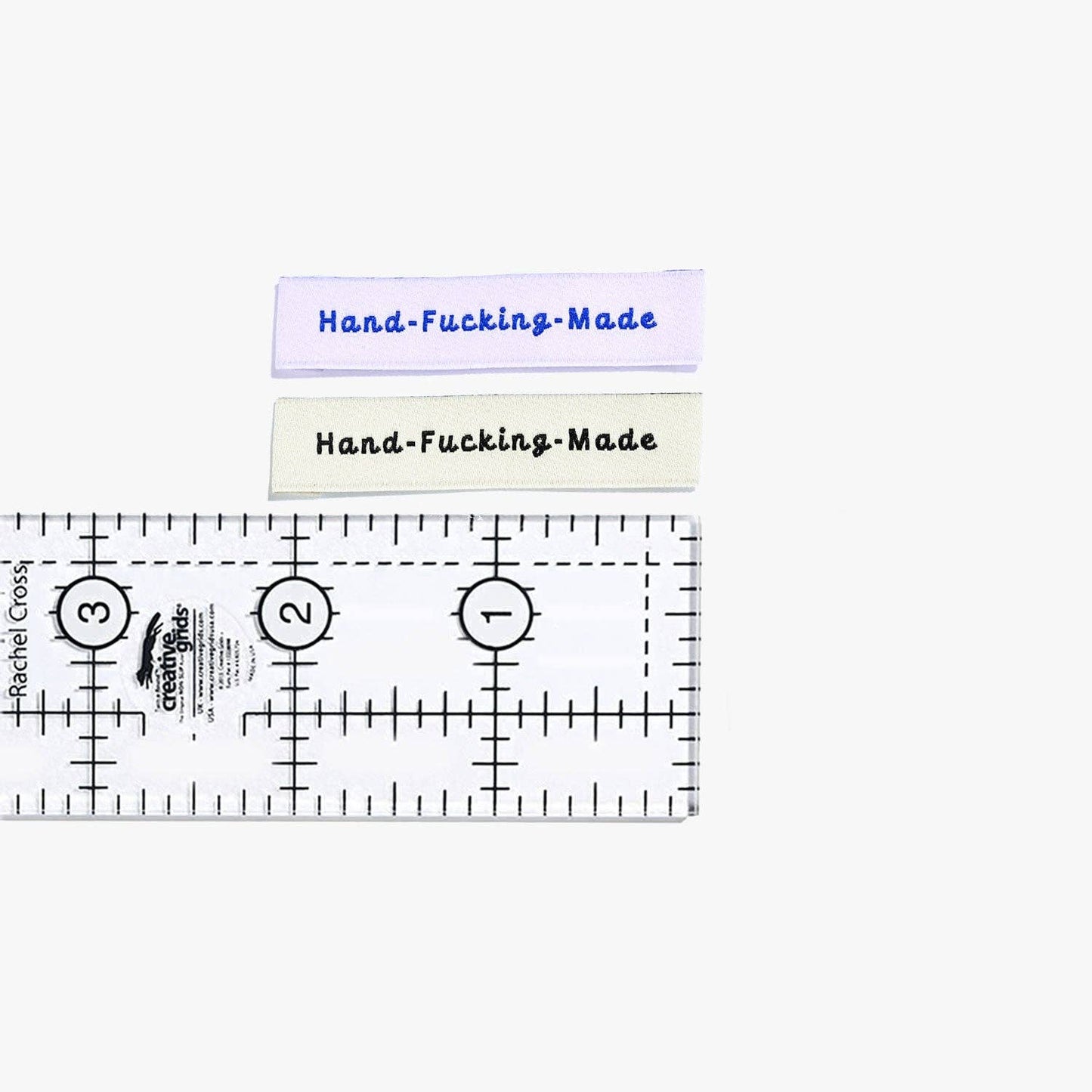 Hand-Fucking-Made Woven Labels
