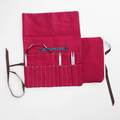 Lena the Fox | Needle Case | Pencil Roll: Multi