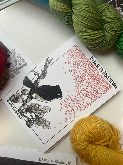 Drawn to Adventure | Local Art Cards | Blank