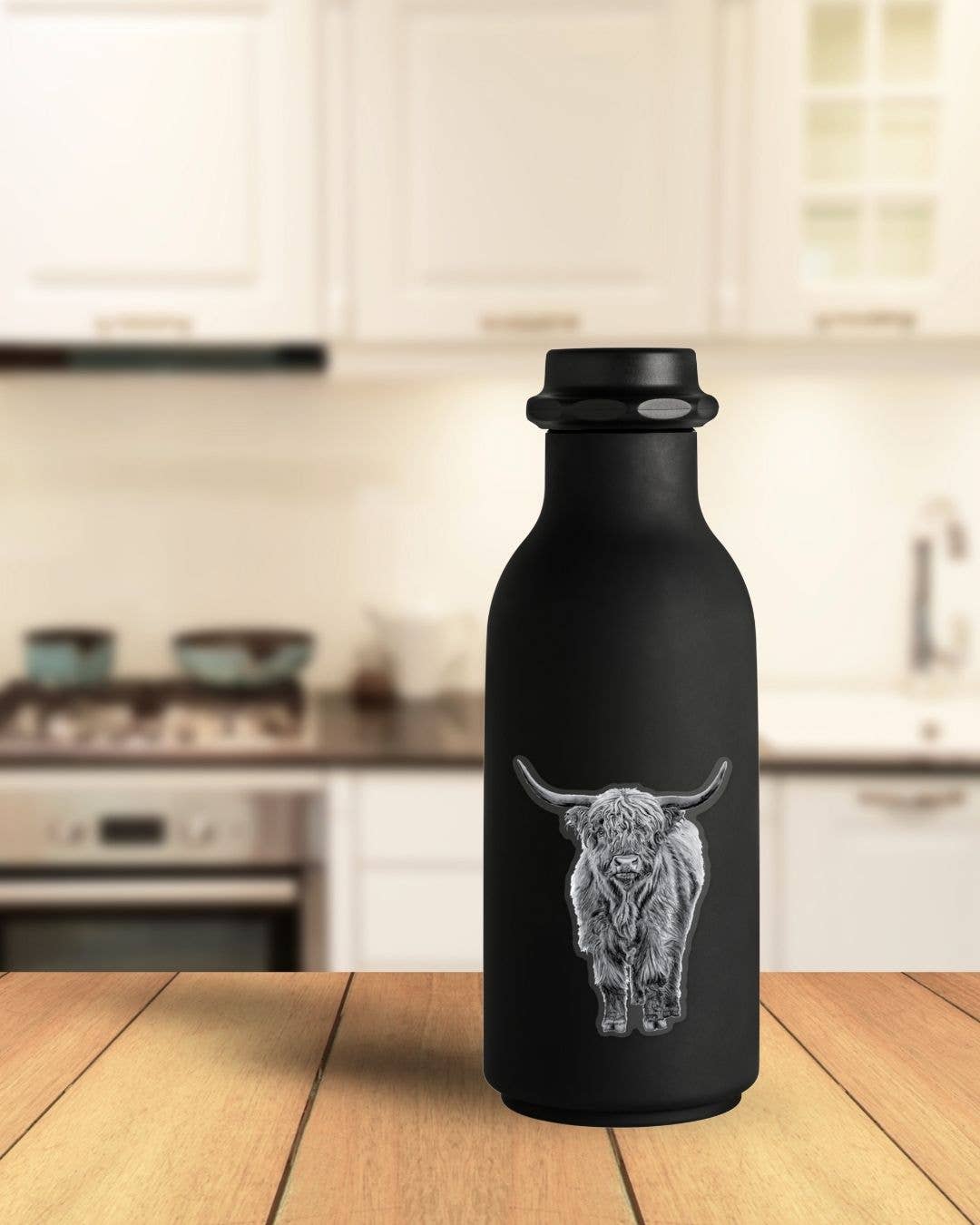 Highland Cow Sticker - Dishwasher Safe
