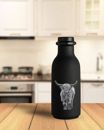 Highland Cow Sticker - Dishwasher Safe
