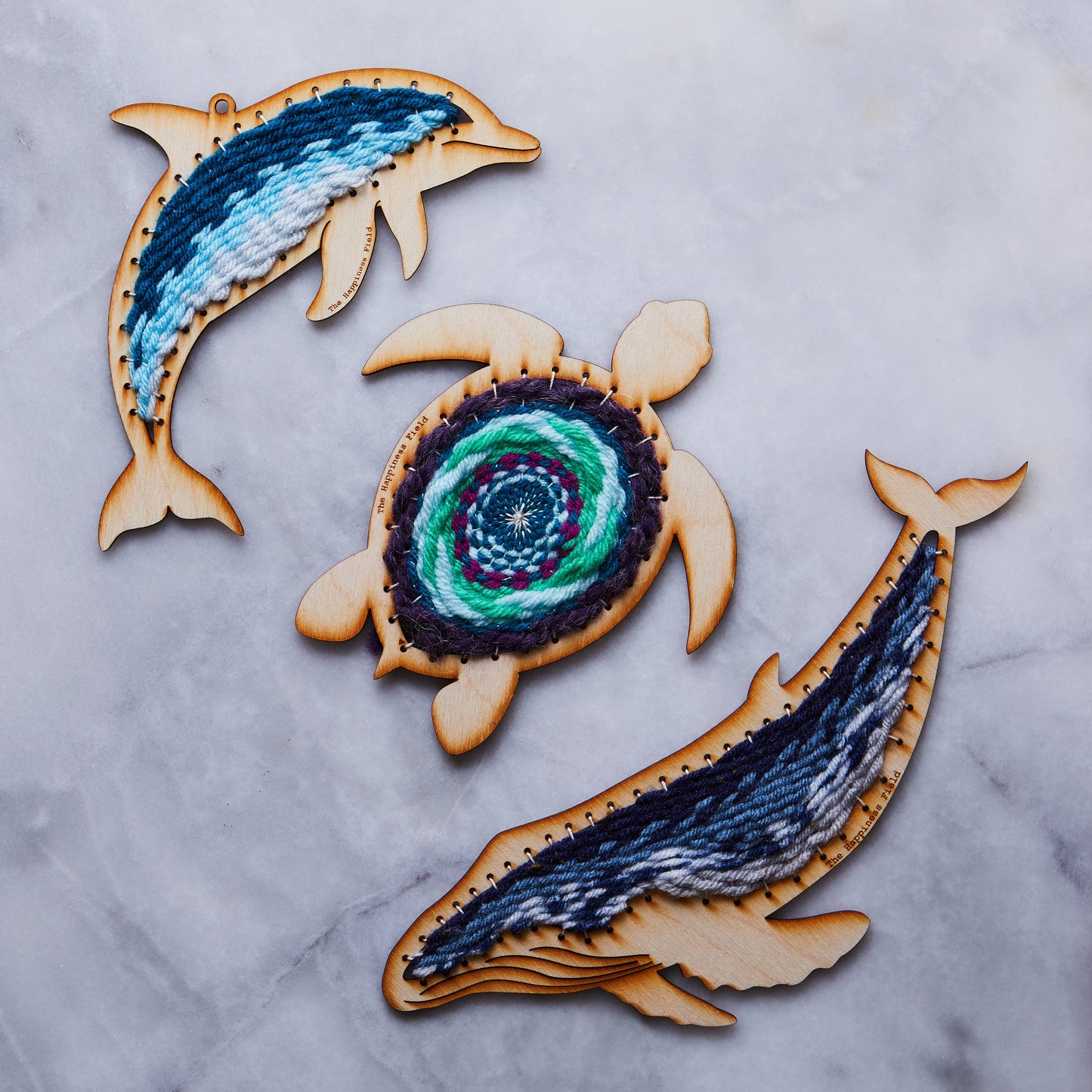 Weaving Craft Kit - Whale Shape Loom