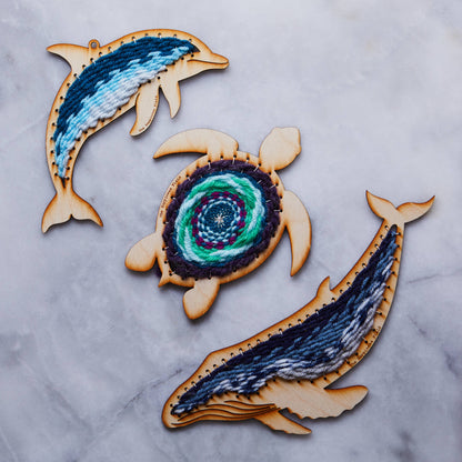 Weaving Craft Kit - Whale Shape Loom