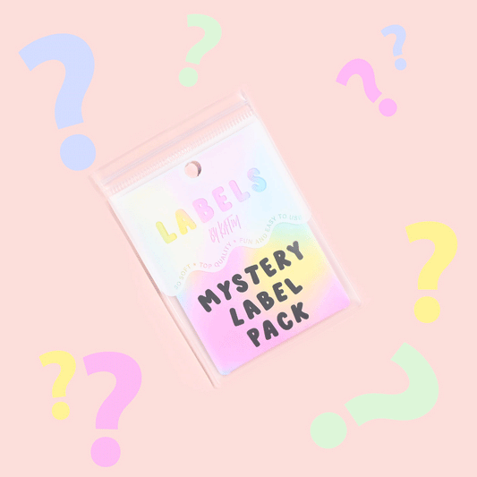 Mystery Woven Label Packs