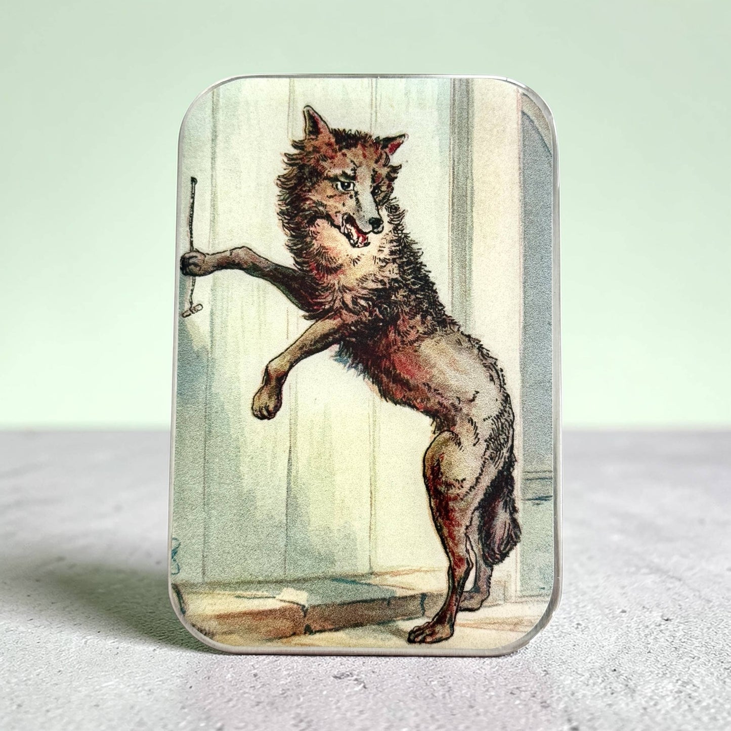The Wolf at the Door | Notions Tin (Small)